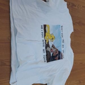 Lion King Meme Crop Top